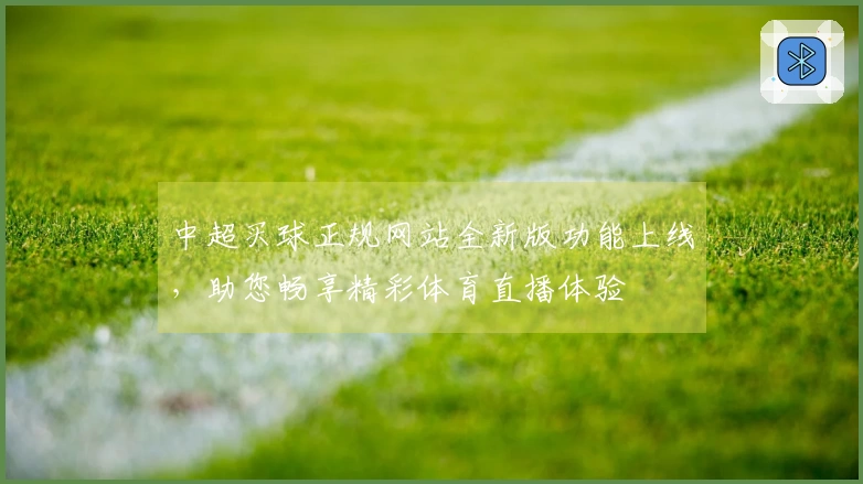 中超买球正规网站全新版功能上线，助您畅享精彩体育直播体验